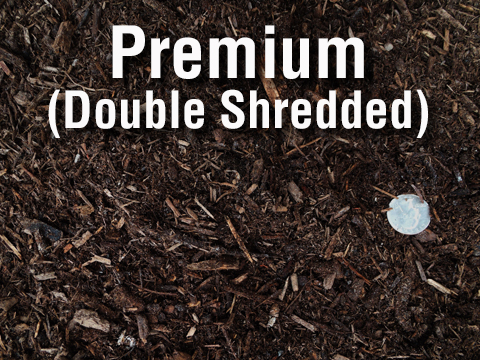 Premium Double Shredded Hardwood Mulch